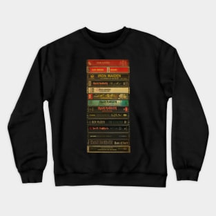 Retro Classic Heavy Metal - Cassette Style Crewneck Sweatshirt